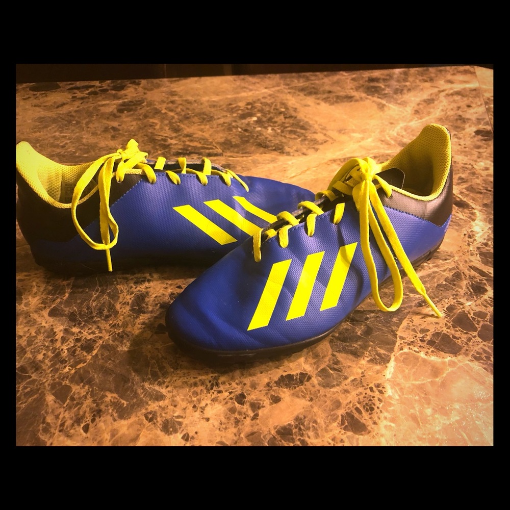 Boys Adidas Indoor Soccer Flats